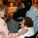 Aunt Fran and Susie Say Hi to Mom and Lynn